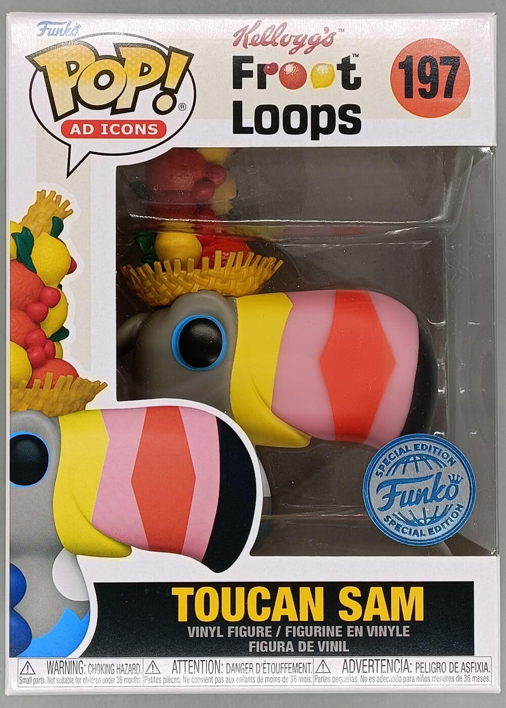 Funko Pop! Ad Icons: Toucan Sam With Fruit Hat (Fun Fest 2023 Shop Exclusive)