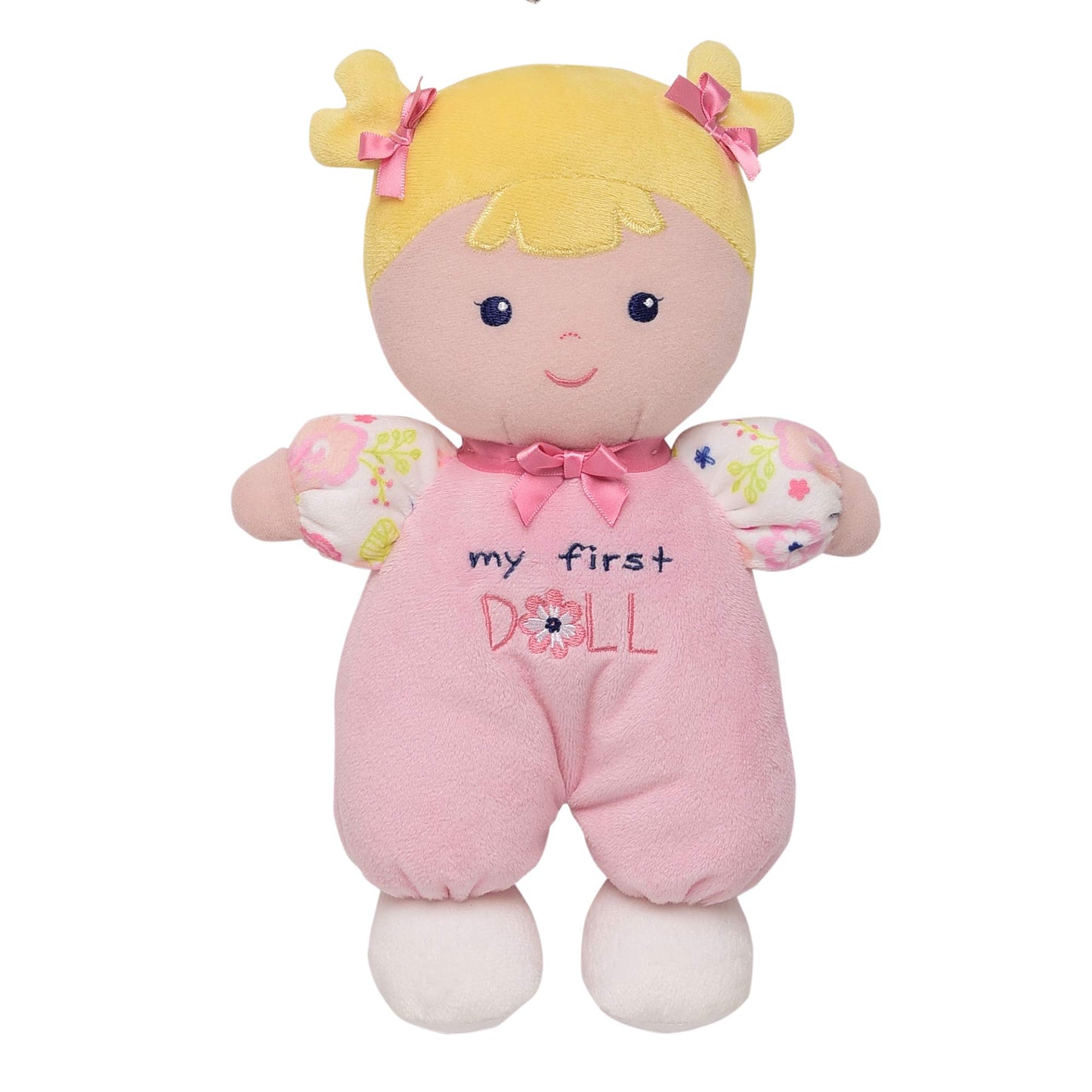 Baby Starters Plush Snuggle Buddy My First Baby Doll, Blonde Hope, 10 Inch