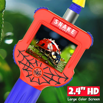 Borescope Snake Camera With Light For Kids, Educational Stem Toys For Boys & Girls 4-6, Unique Birthday Gifts For Kids 4 5 6 7 8