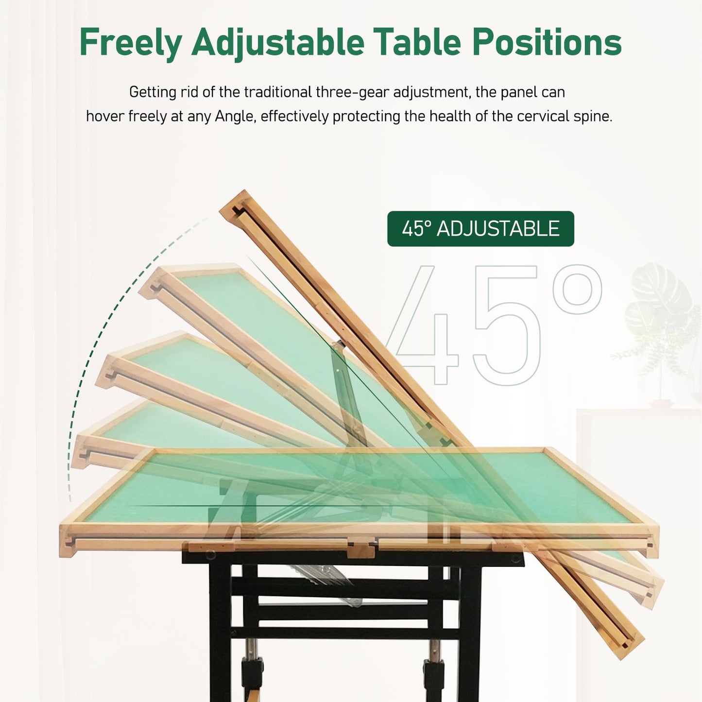 All4Jig 1500 Piece Adjustable Jigsaw Puzzle Board For Adults, 35.4'X26.4' Multi-Functional Puzzle Board With 4+2 Drawers & Protective Cover, 45-Degree Any-Angle Tilt For Work, Exercise & Leisure
