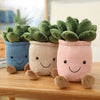 Evlooe 3Pcs Succulents Plush Toy, Cute Succulents Plushies, Stuffed Potted Plants Plush Doll, Soft Plush Succulent Gifts For Kid