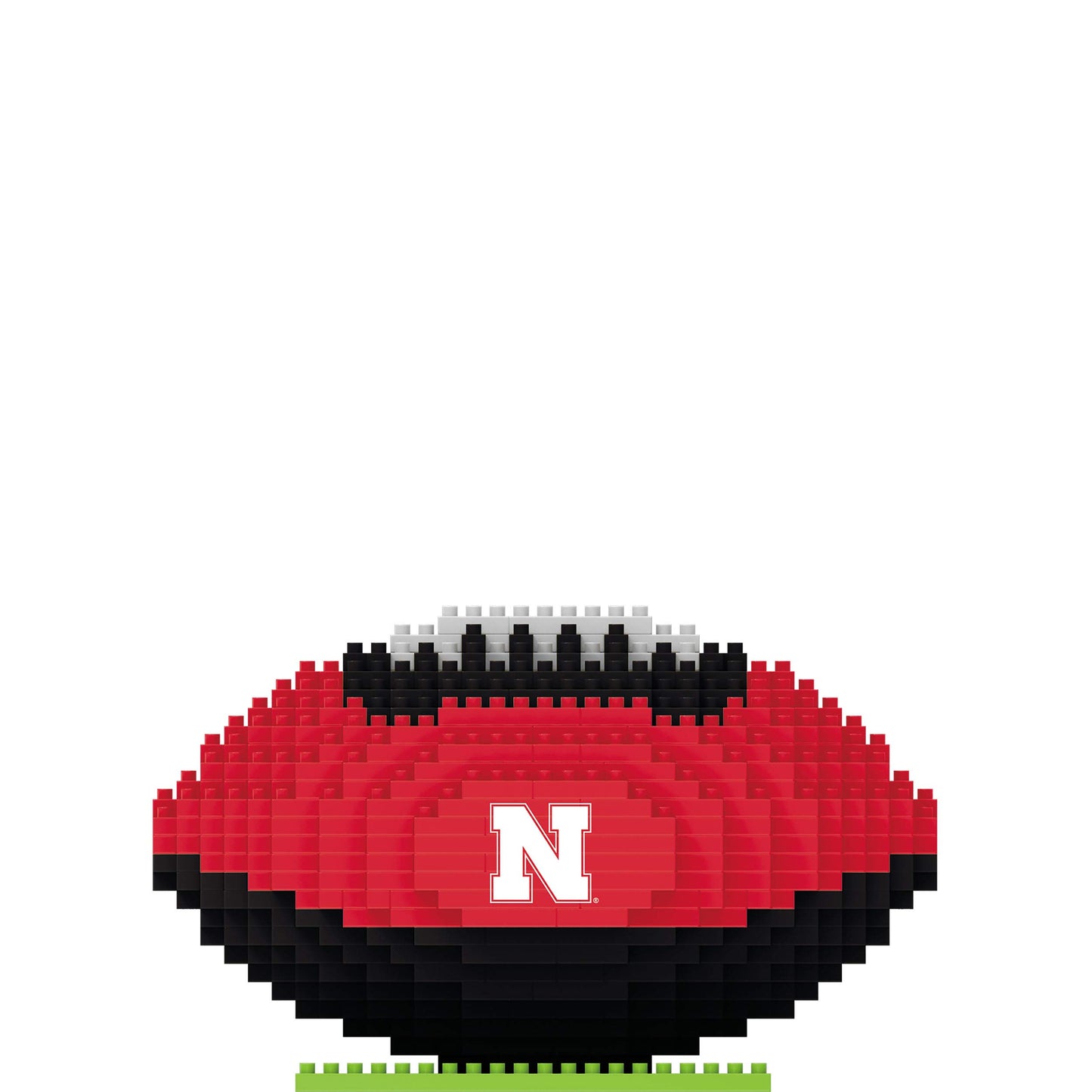 Foco Nebraska Cornhuskers Ncaa 3D Brxlz Football Puzzle 1Z