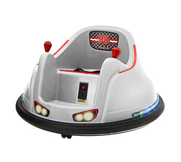 Flybar Electric Toddler Bumper Car - 360 Degree Spin, Led Lights, Ages 1.5-4 Years, Supports Up To 66 Pounds
