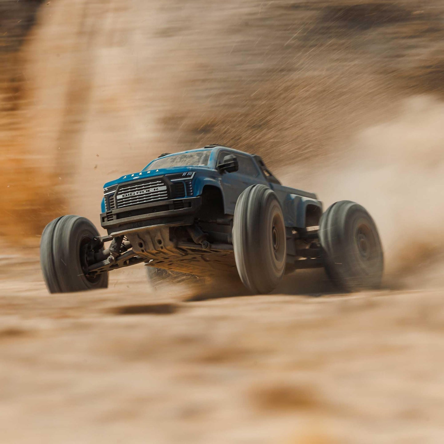 Arrma 1/10 Big Rock 4X4 223S Blx Brushless Street Truck Rtr With Dsc, (Blue), Ara4312V4T3