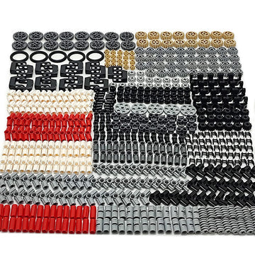 Dspitwod Technical Gears Axle Pin Connectors - Gear Chain Connectors Technical Parts Set Stem Building Brick Toy Gift For Kids 8 10 12 Years