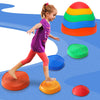 Kirumie Stepping Stones For Kids, 5Pcs Non-Slip Plastic Balance River Stones For Kids, Promoting Children'S Coordination Skills