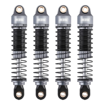 INJORA 53mm Shocks- Absorber Oil Threaded Damper for TRX4M TRX4MT 1/18 RC Crawler Upgrade
