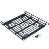 MORLORDY Stainless Steel RC Roof Rack Luggage Rack Set for 1/10 RC Crawler Car Accessories SCX10 III Upgrades JLU AXI03007 Parts