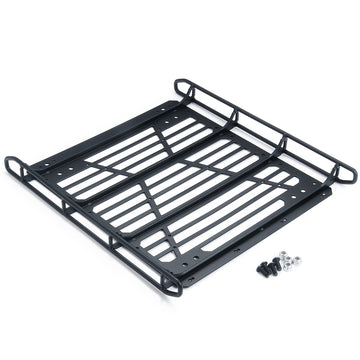MORLORDY Stainless Steel RC Roof Rack Luggage Rack Set for 1/10 RC Crawler Car Accessories SCX10 III Upgrades JLU AXI03007 Parts