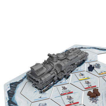 Rebel Studio Frostpunk The Board Game Dreadnought Expansion - Deluxe Upgrade For Enhanced Visual Experience, Collector'S Edition, Ages 16+, 1-4 Players, 120-150 Minute Playtime, Made