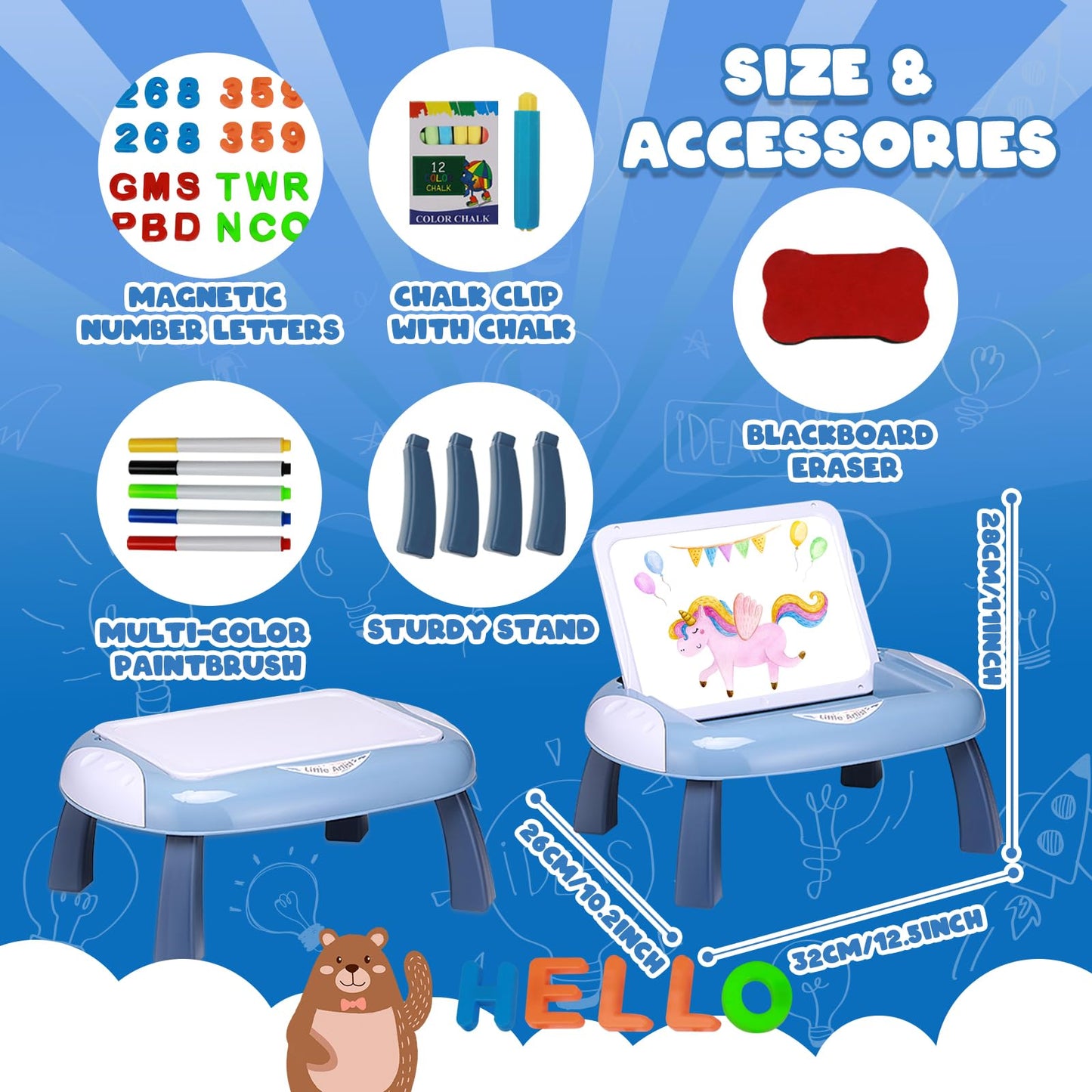 Cokzer Toys For 1-3 Year Old Boys, Toddler Boy Toys With Magnetic Letters And Numbers, Learning And Educational Toys For 1 2 3 Y