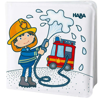 Haba Magic Color Changing Bath Book: Fire Brigade, Bath Toys For Toddlers, Water Toys For Toddlers 1-3 & Water Table Accessories