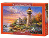 CASTORLAND 1500 Piece Jigsaw Puzzles Majestic Guardian Lighthouse Seaview Seashore mature-themed Puzzles Castorland C-151790-2