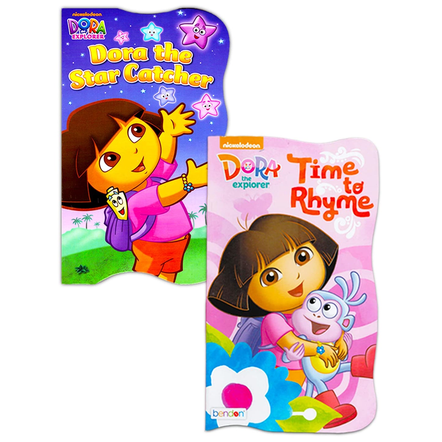 Dora The Explorer Activity Pack ~ Bundle with 2 Board Books and Stickers!