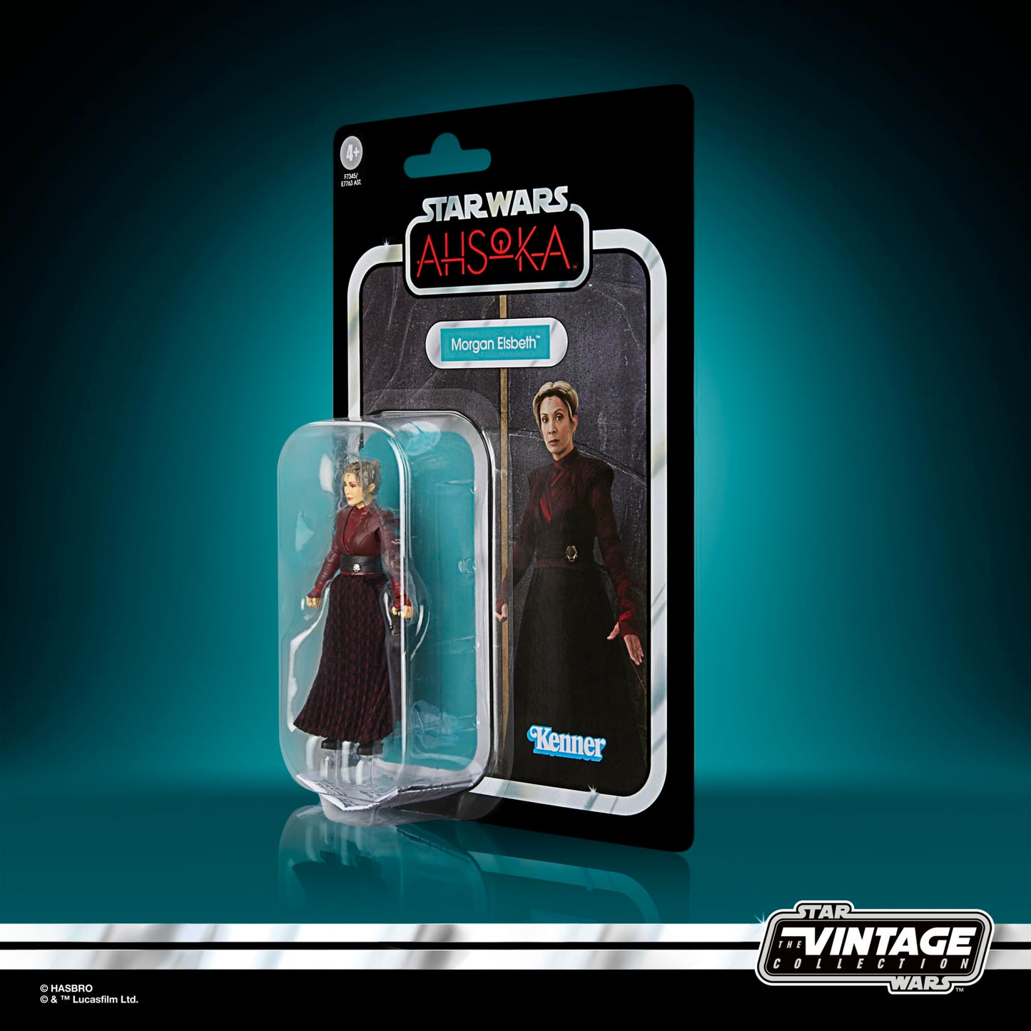 Star Wars The Vintage Collection Morgan Elsbeth, Ahsoka 3.75-Inch Collectible Action Figures, Ages 4 And Up