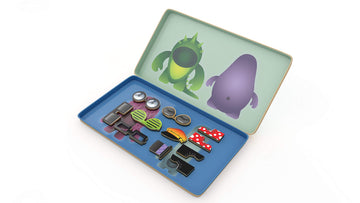The Purple Cow- Monster Factory Game- Magnetic Travel Game. Great For Travel And On-The-Go. A Monstrous Dress Me Up Game. Activi