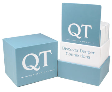 Qt - Quality Time Question Game - Discover Deeper Connections With 150 Questions - Go From Fun To Deep Topics