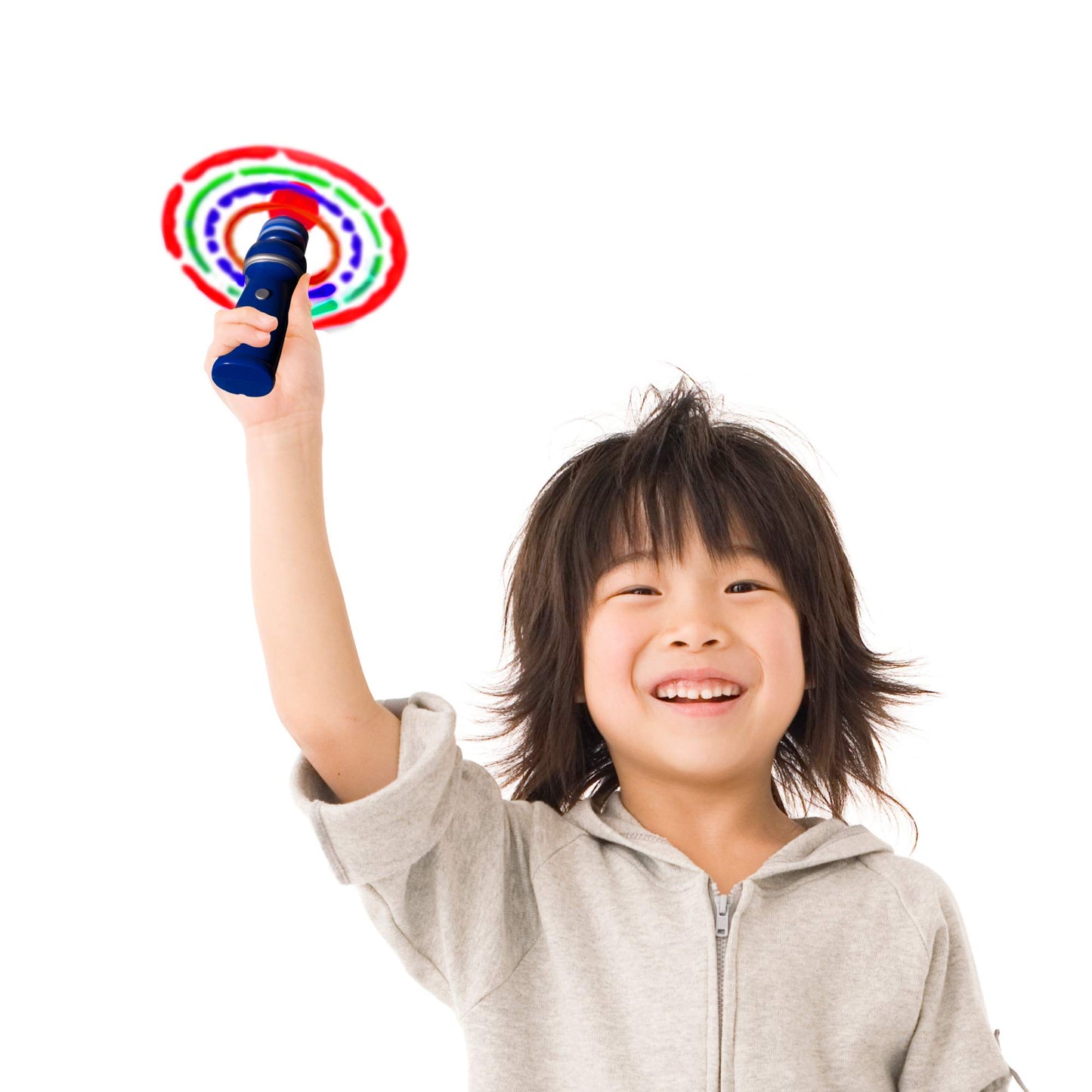 Windy City Novelties Hand-Held Led Light Up Galaxy Spinner - Colorful Flashing Lights For Parties, Events, And Fun