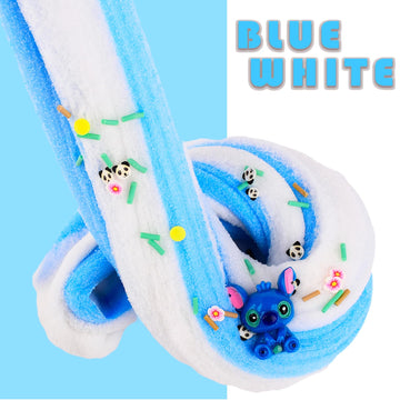 Blue Cloud Slime, Slime Party Favors Gift, For Kids Party, School Education, Super Soft Slime, Diy Stress Relief Toys For Girls