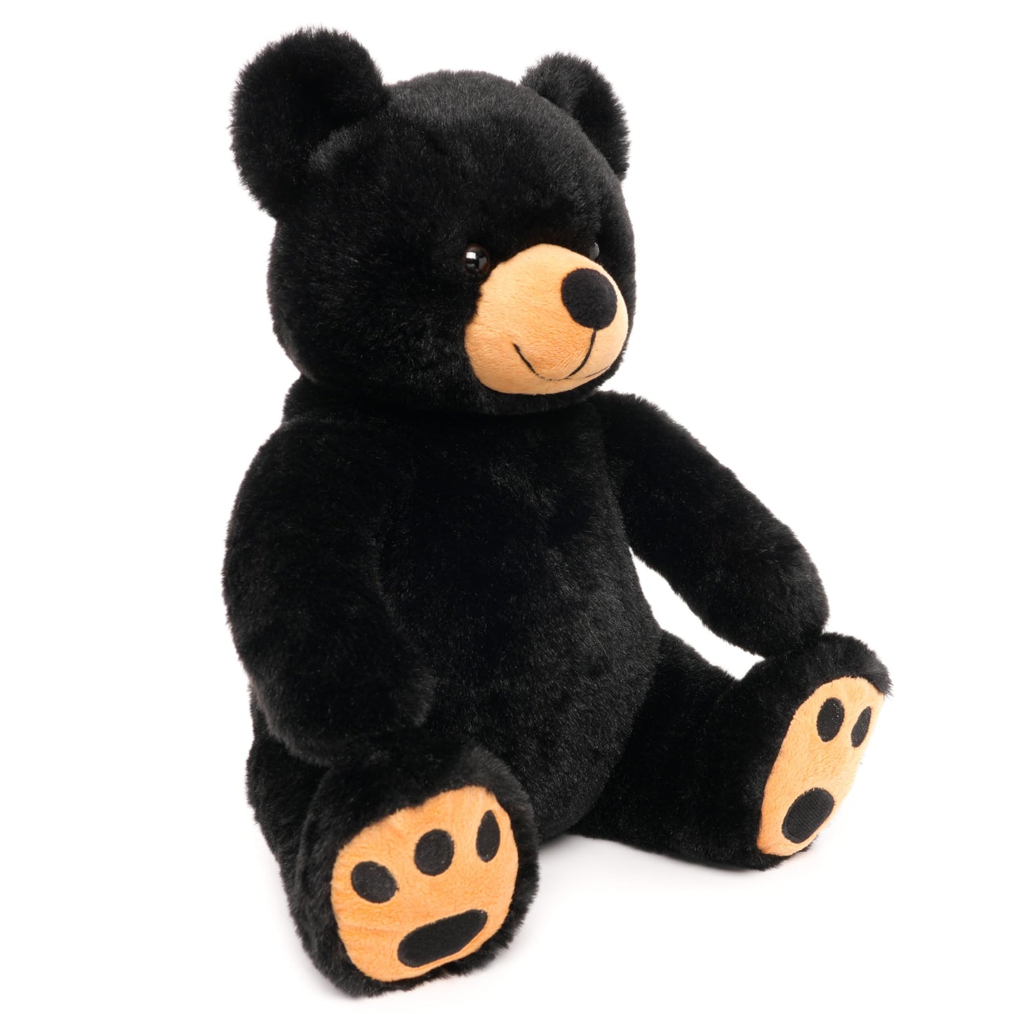 Weigedu Black Teddy Bear Stuffed Animals Plush Toys, Stuffed Black Bear, Teddy Bear Plush Toys For Boy Girl Kids Birthday