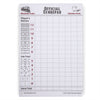 Yellow Mountain Imports Scoring Sheets for Dominoes - 60 Paper Scorepads, 8.2"x5.5", White, Model YM-DM001-A