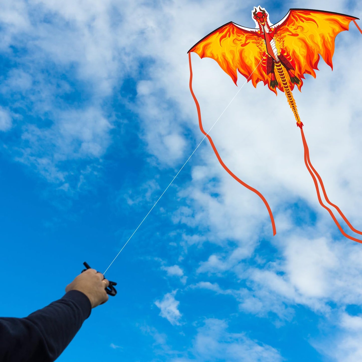 Dragon Kite For Adults, Kites For Kids Ages 4-8 8-12 Easy To Fly, Kids Kites For Boy Girls, Kite For Beginners Beach Trip Park F