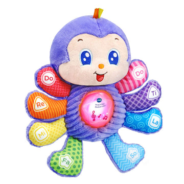 VTech Snug-a-Bug Musical Critter - Small Multicolor Plush Toy for Infants and Toddlers