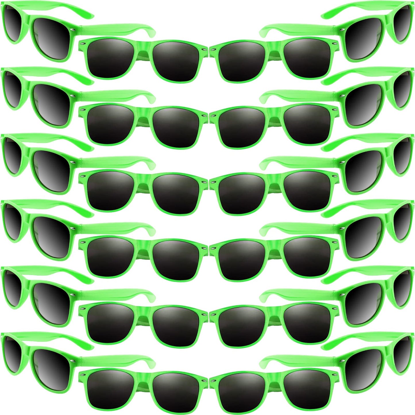 Miahart 24 Pack Kids Sunglasses Party Glasses Bulk Goody Bag Fillers For Boys And Girls Birthday Party Summer Party Supplies, Gr