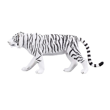 Mojo White Tiger Realistic International Wildlife Hand Painted Toy Figurine