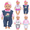 4 Sets Baby Doll Clothes For 14-18 Inch Dolls, 16 Inch Baby Doll Fashion Clothes Dresses And Accessories Outfits For New Born Ba