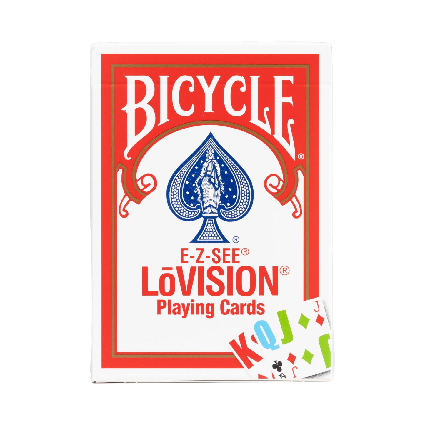 Bicycle E-Z See/Lo- Vision Playing Card Deck