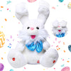 Emoin Easter Bunny Stuffed Animals Bunny Plush Baby Toys Bunny Peek-A-Boo Toys Repeats What You Say Singing with Floppy Ears Bir