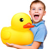Leitee Jumbo Giant Duck - Large Rubber Duck, 13 Inch, Yellow, Gender Reveal Party, Bath Toy For Baby Shower & Birthday Party Favors