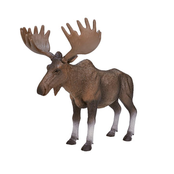 Mojo Moose (European Elk) Realistic International Wildlife Hand Painted Toy Figurine