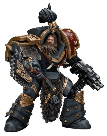 Joytoy Warhammer 40K 1/18 Action Figures, Space Wolves Varagyr Wolf Guard Squad Varagyr Terminator 2 Perfect For Collectors & De