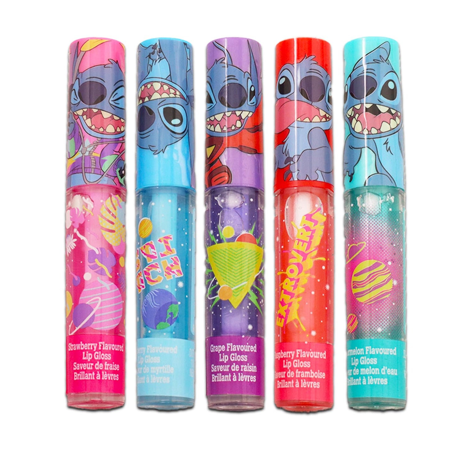 Stitch Cosmetic Set for Girls ~ Lilo and Stitch Dress Up Party Supplies with Stitch Makeup, Shoulder Bag, Stickers and More | St