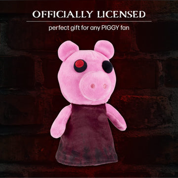 PIGGY Plush Toy Stuffed Animal - 12" Brown Cotton Collectible, Series 1