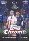 2022 2023 Topps Chrome Uefa Women'S Champions League Soccer Collection Factory Sealed Blaster Box With 3 Exclusive Aqua Prism Pa