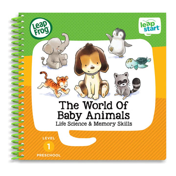 VTech LeapStart The World of Baby Animals Book - Level 1, Cardboard