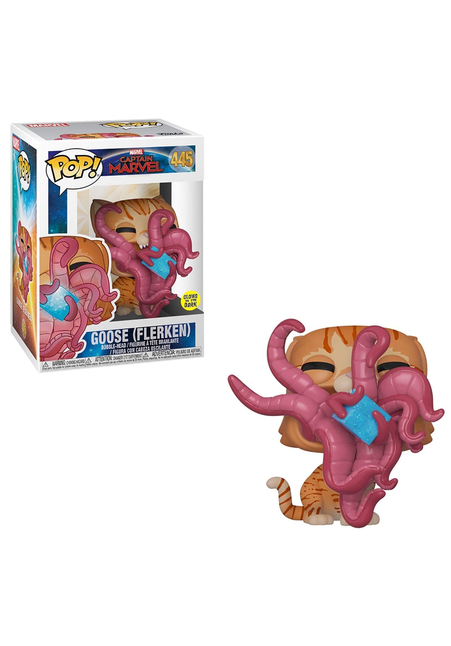 Funko Pop! Marvel: Captain Marvel - Goose (Styles May Vary)
