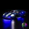 Vonado Led Lights Set Compatible With Lego 2022 Ford Gt 42154, Remote Control Technic Ford Gt Light Kit Compatible With Lego Car For Adults 42154 (No Model)