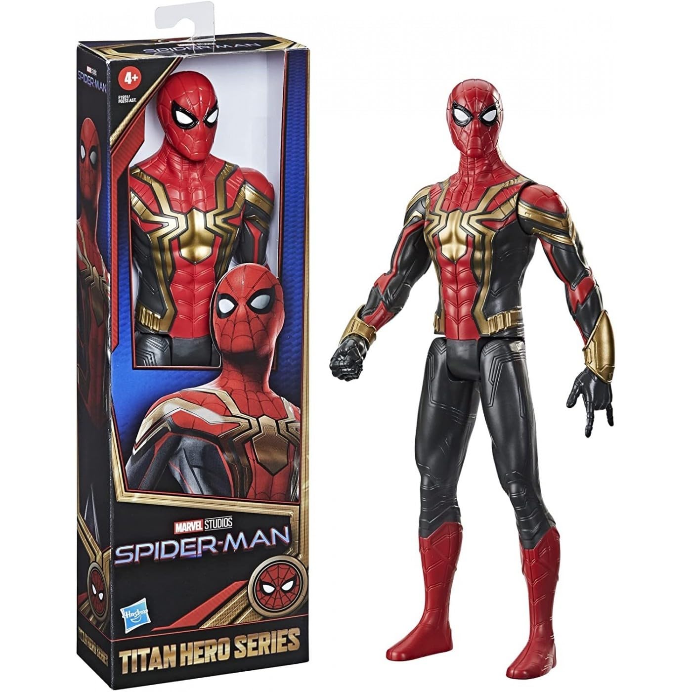 Marvel Spider-Man Titan Hero Series 30-Cm Iron Spider Integration Suit Action Figure Toy, Inspired By Spider-Man Movie, For Kids Ages 4 And Up