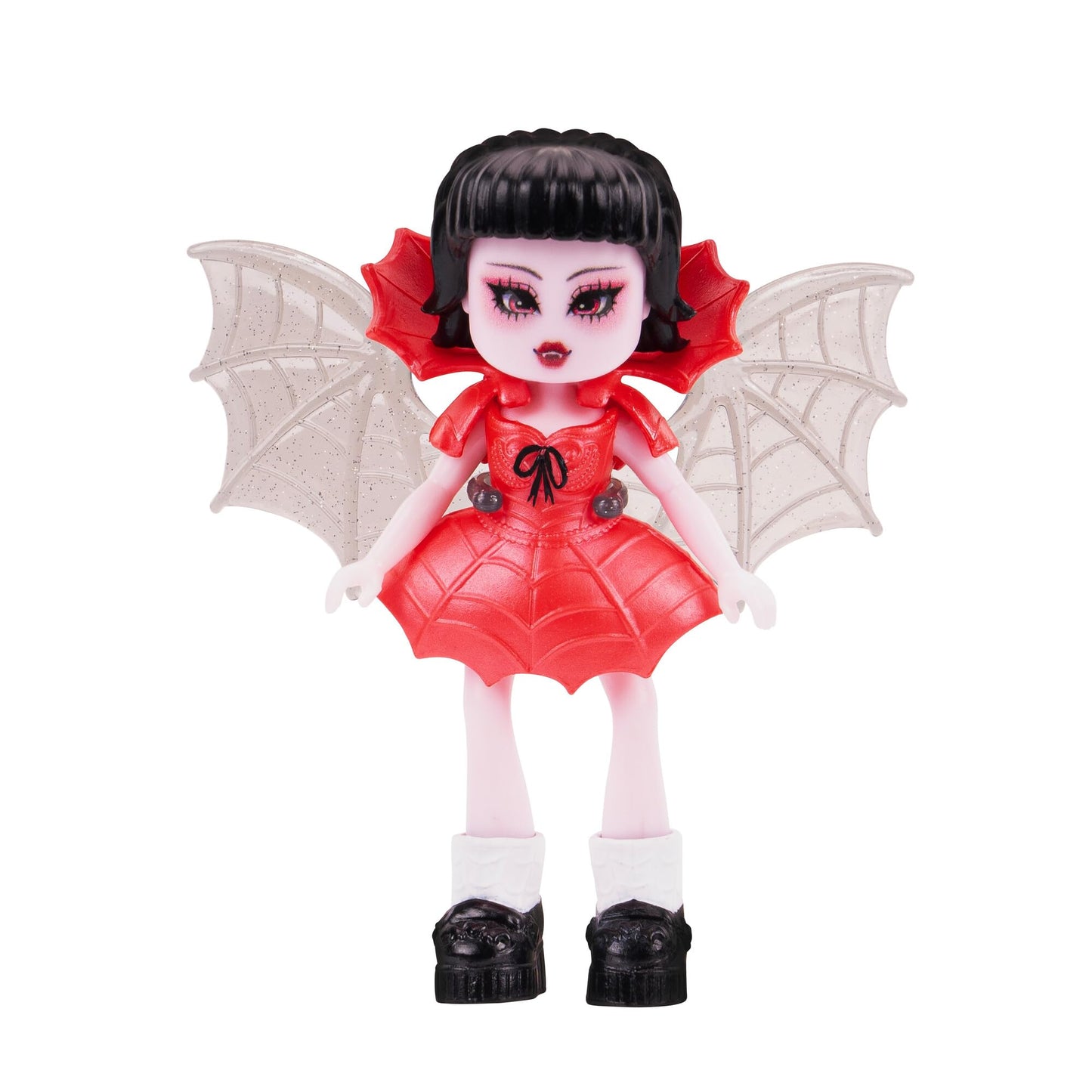 Royale High 3” Dark Fairy Fashion Doll - 1 Figure With 9 Fashion Accessories - Virtual Item Code Included - Series 1 - Ages 5+