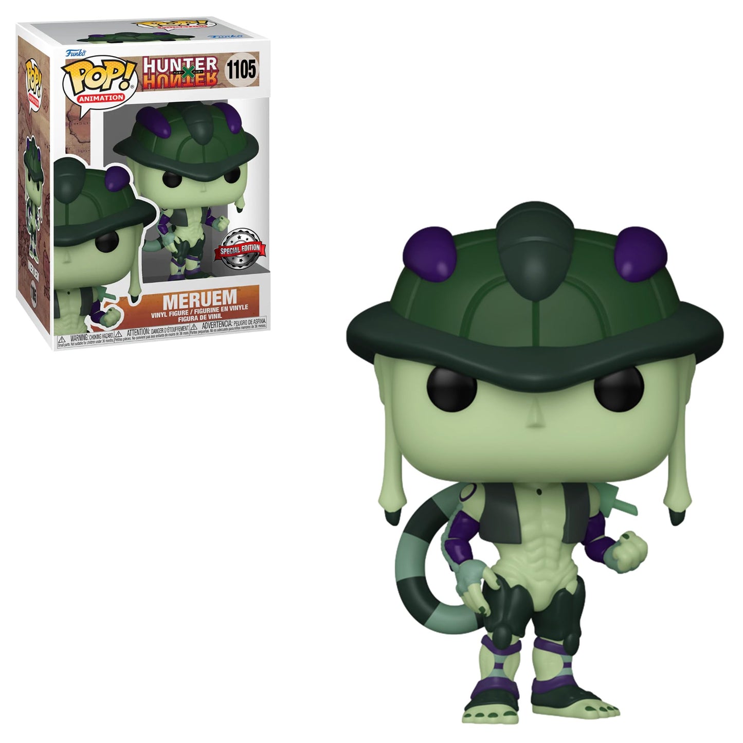 Funko Pop! Animation Meruem Vinyl Figure #1105 - Special Edition Multicolor Exclusive, One Size