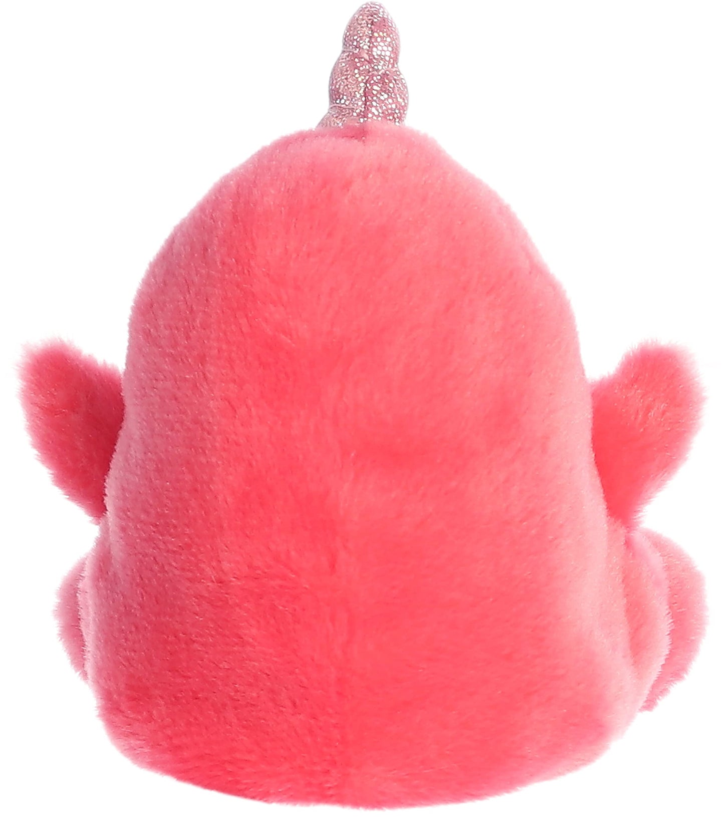Aurora Adorable Palm Pals Nia Narwhal Stuffed Animal - Pocket-Sized Play - Collectable Fun - Pink 5 Inches