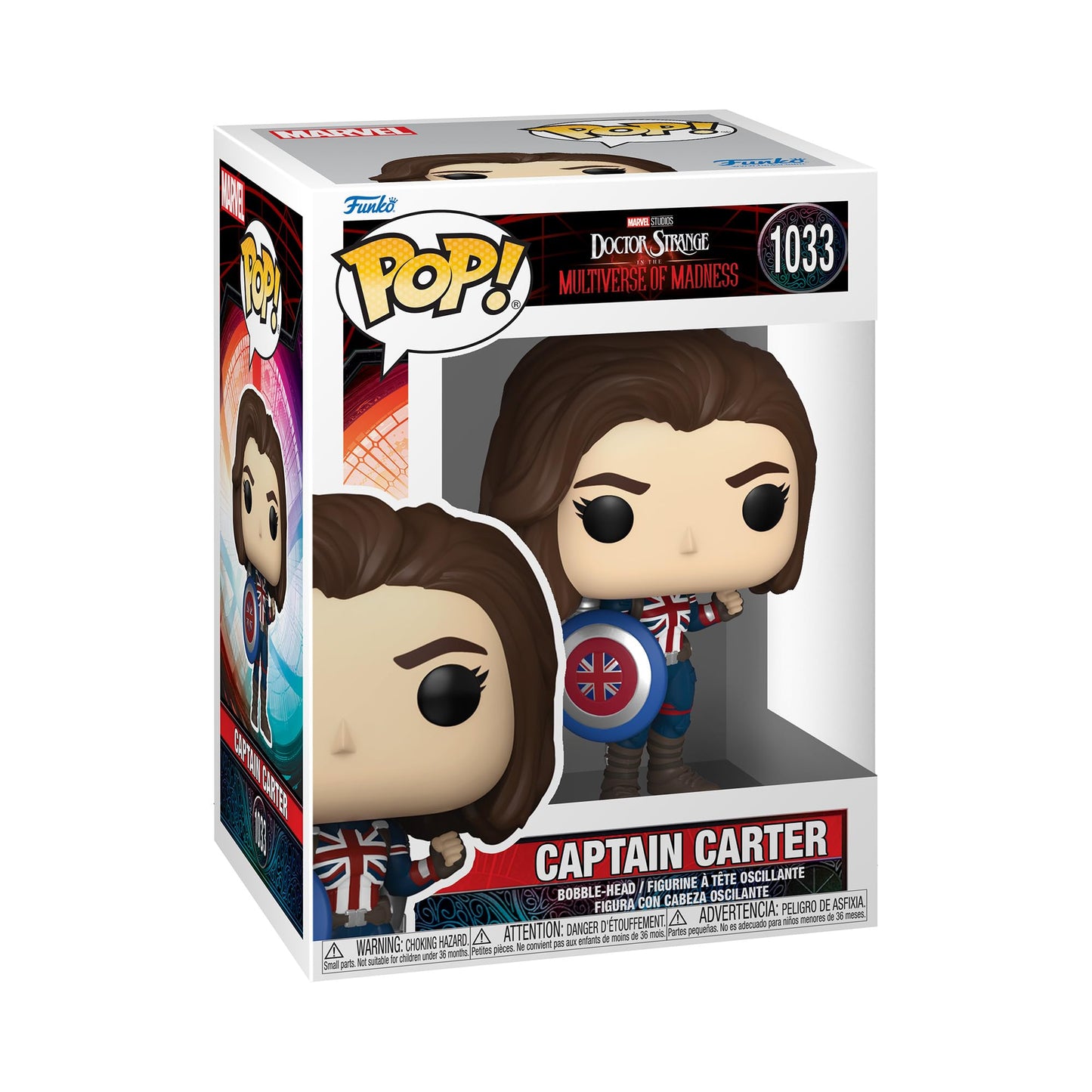 Funko Pop! Marvel: Doctor Strange Multiverse Of Madness - Captain Carter