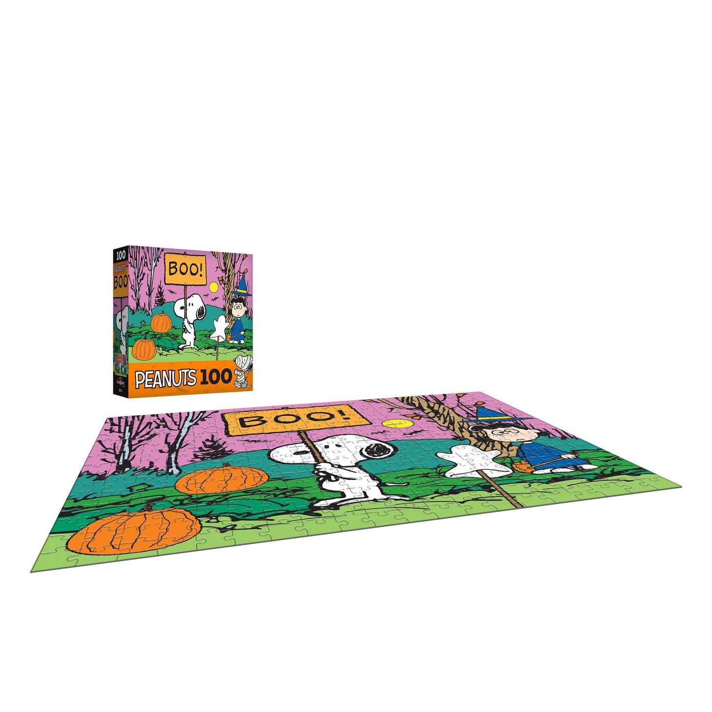 Roseart - Peanuts - Boo! - 100 Piece Jigsaw Puzzle For Kids And Adults