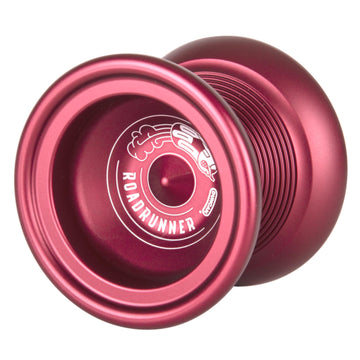 Duncan Toys Roadrunner Yo-Yo, Unresponsive Expert Level Yo-Yo, Concave Bearing And Aluminum Body, Dark Red