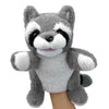Okegztoa Hand Puppets Raccoon Puppets,9'' Realistic Stuffed Animal Puppets For Toddlers Raccoon Stuffed Puppets For Kids With Mo