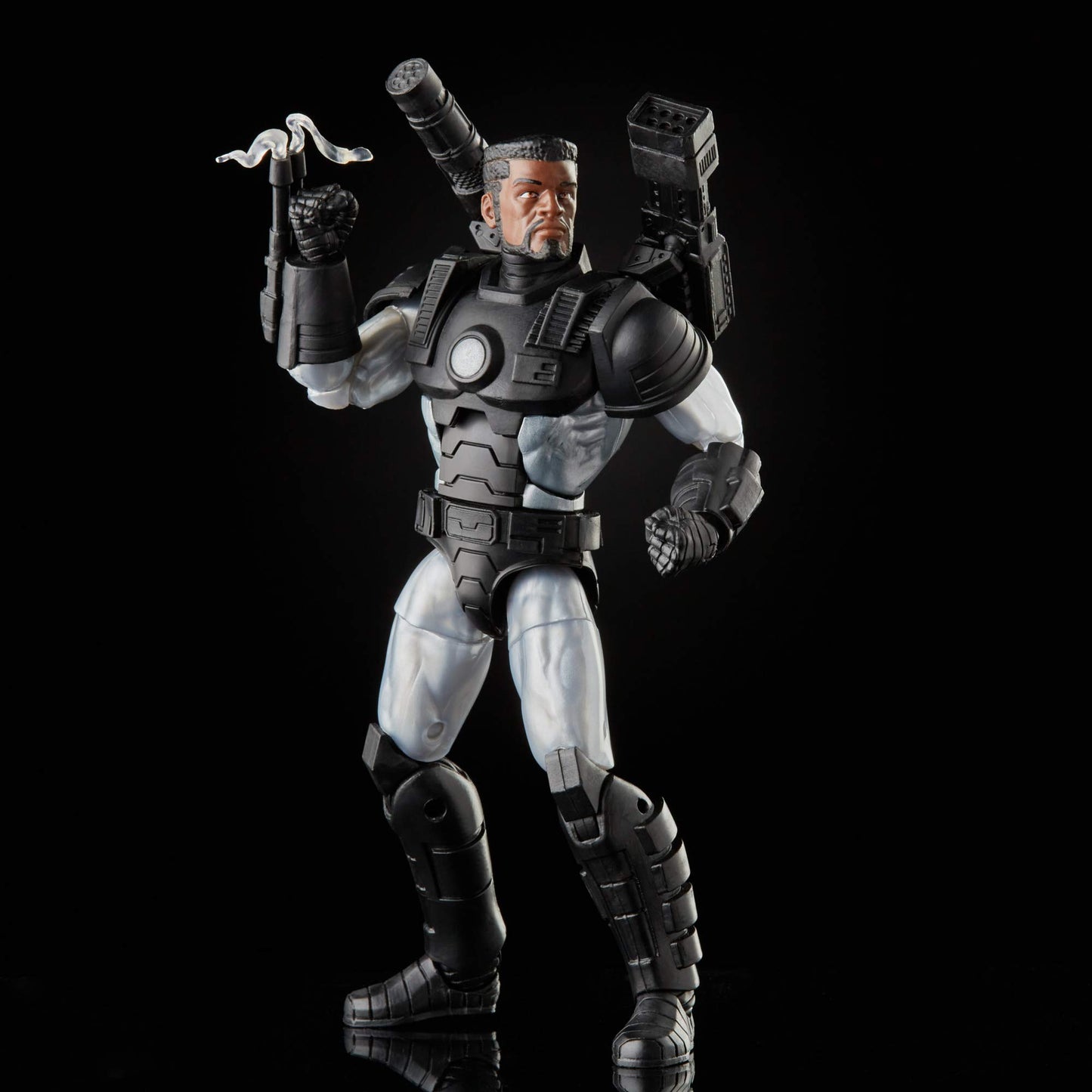Marvel Legends Series War Machine 6-inch Action Figure, Black, Premium Design, Includes 8 Accessories, Model E9301